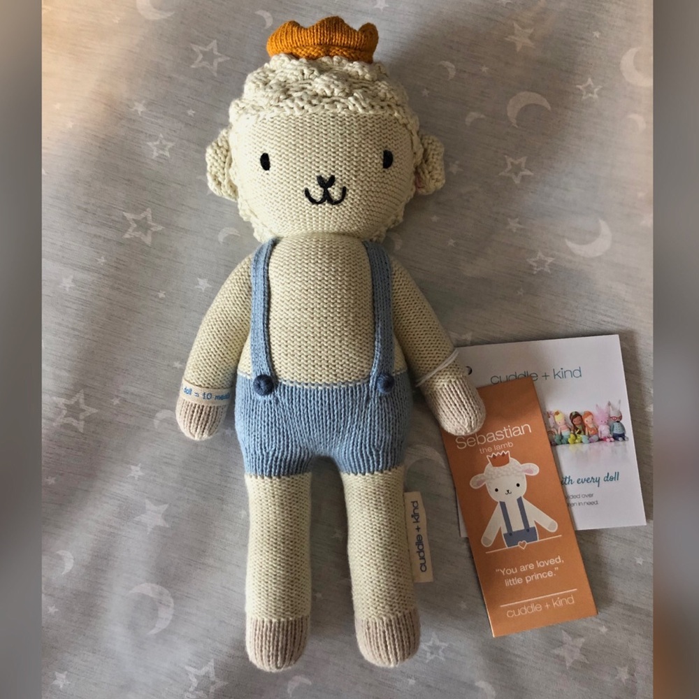 Cuddle + Kind 13” (Little) Sebastian the Lamb Doll